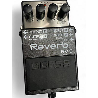 BOSS Used BOSS RV6 Digital Reverb Effect Pedal