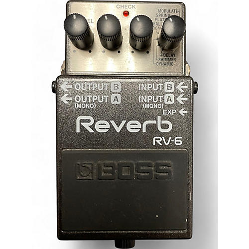 BOSS Used BOSS RV6 Digital Reverb Effect Pedal