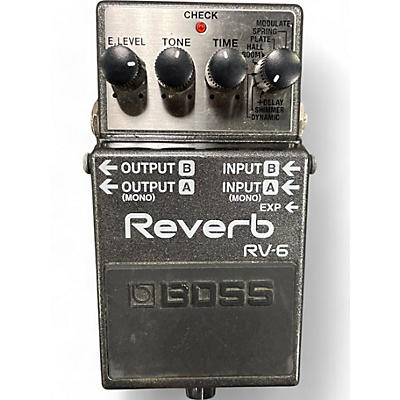 BOSS Used BOSS RV6 Digital Reverb Effect Pedal