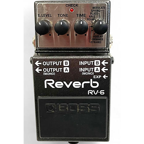 BOSS Used BOSS RV6 Digital Reverb Effect Pedal