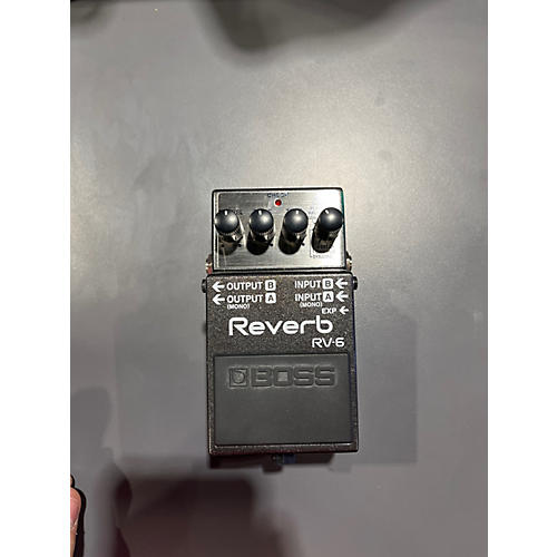 Used BOSS RV6 Digital Reverb Effect Pedal