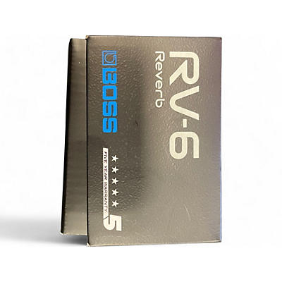 BOSS Used BOSS RV6 Digital Reverb Effect Pedal