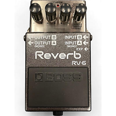 BOSS Used BOSS RV6 Digital Reverb Effect Pedal