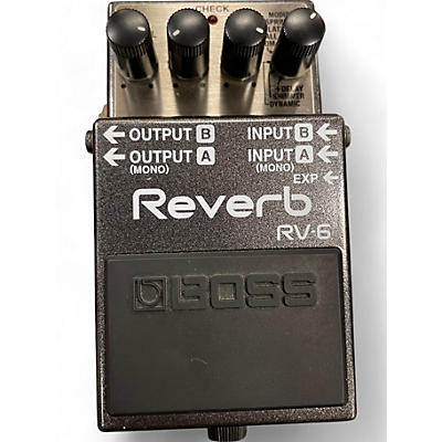 Used BOSS RV6 Digital Reverb Effect Pedal