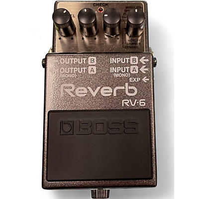 BOSS Used BOSS RV6 Digital Reverb Effect Pedal