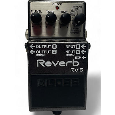 BOSS Used BOSS RV6 Digital Reverb Effect Pedal