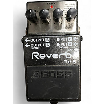 BOSS Used BOSS RV6 Digital Reverb Effect Pedal