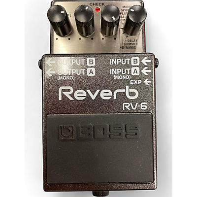 BOSS Used BOSS RV6 Digital Reverb Effect Pedal