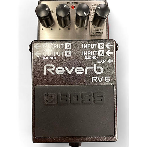 BOSS Used BOSS RV6 Digital Reverb Effect Pedal