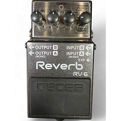 BOSS Used BOSS RV6 Digital Reverb Effect Pedal