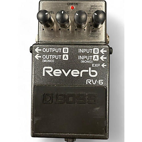 BOSS Used BOSS RV6 Digital Reverb Effect Pedal