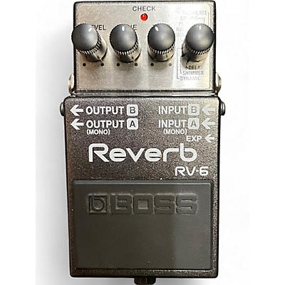 BOSS Used BOSS RV6 Digital Reverb Effect Pedal