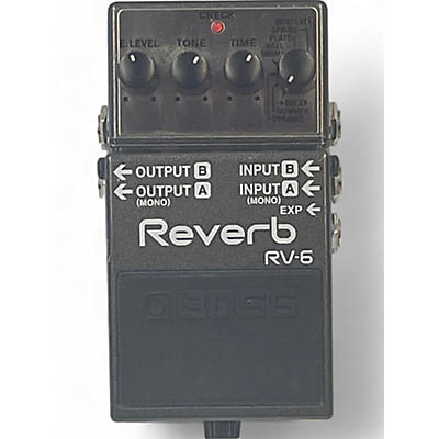 Used BOSS RV6 Digital Reverb Effect Pedal