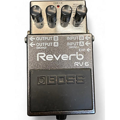 Used BOSS RV6 Digital Reverb Effect Pedal