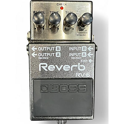 Used BOSS RV6 Digital Reverb Effect Pedal