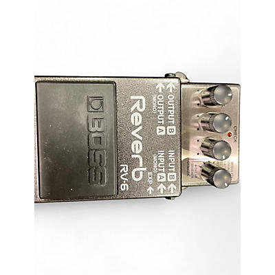 Used BOSS RV6 Digital Reverb Effect Pedal