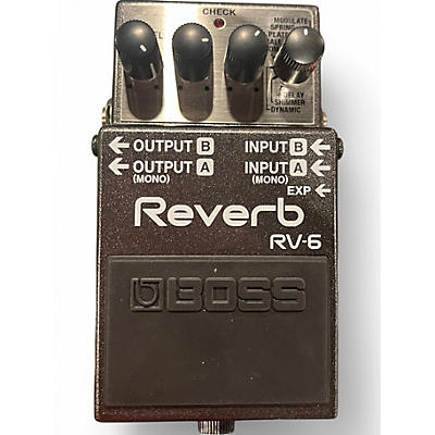 Used BOSS RV6 Digital Reverb Effect Pedal