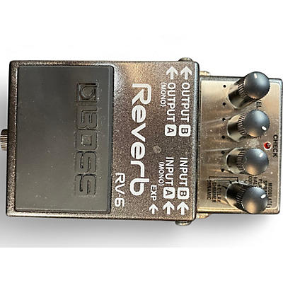 Used BOSS RV6 Digital Reverb Effect Pedal