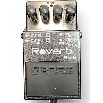 Used BOSS RV6 Digital Reverb Effect Pedal