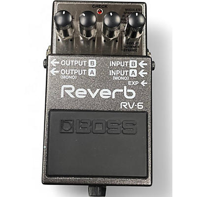 Used BOSS RV6 Digital Reverb Effect Pedal