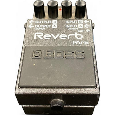 Used BOSS RV6 Digital Reverb Effect Pedal