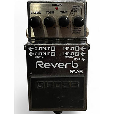 Used BOSS RV6 Digital Reverb Effect Pedal