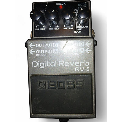 Used BOSS RV6 Digital Reverb Effect Pedal