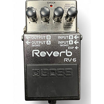 Used BOSS RV6 Digital Reverb Effect Pedal