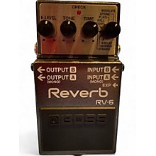 Used BOSS RV6 Digital Reverb Effect Pedal