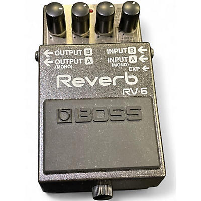 Used BOSS RV6 Digital Reverb Effect Pedal