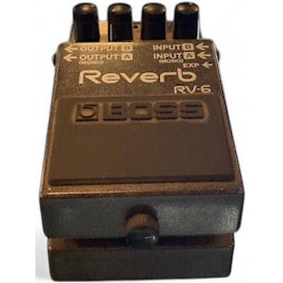 Used BOSS RV6 Digital Reverb Effect Pedal