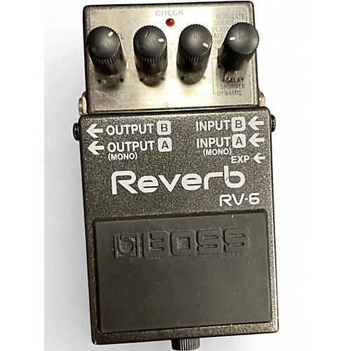 Used BOSS RV6 Digital Reverb Effect Pedal