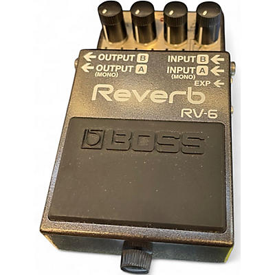 Used BOSS RV6 Digital Reverb Effect Pedal