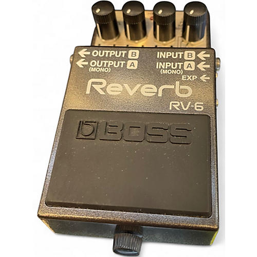 Used BOSS RV6 Digital Reverb Effect Pedal