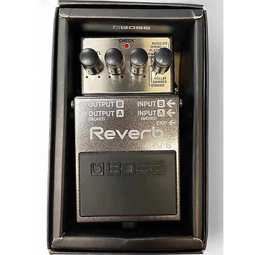 Used BOSS RV6 Digital Reverb Effect Pedal
