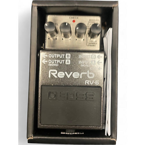 Used BOSS RV6 Digital Reverb Effect Pedal