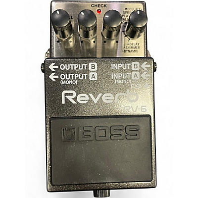 Used BOSS RV6 Digital Reverb Effect Pedal