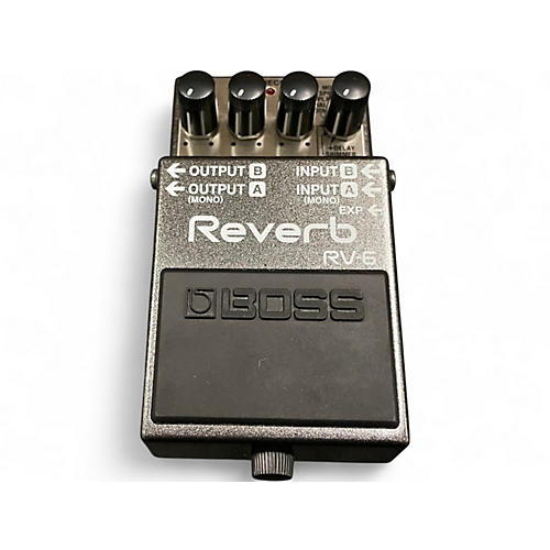 Used BOSS RV6 Digital Reverb Effect Pedal