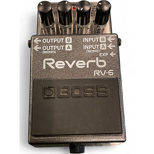 Used BOSS RV6 Digital Reverb Effect Pedal
