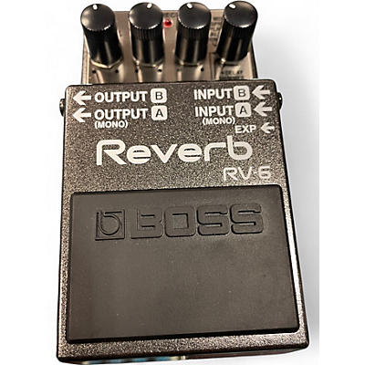 Used BOSS RV6 Digital Reverb Effect Pedal