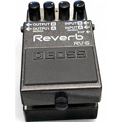 Used BOSS RV6 Digital Reverb Effect Pedal
