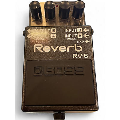 Used BOSS RV6 Digital Reverb Effect Pedal