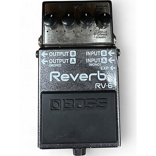 Used BOSS RV6 Digital Reverb Effect Pedal