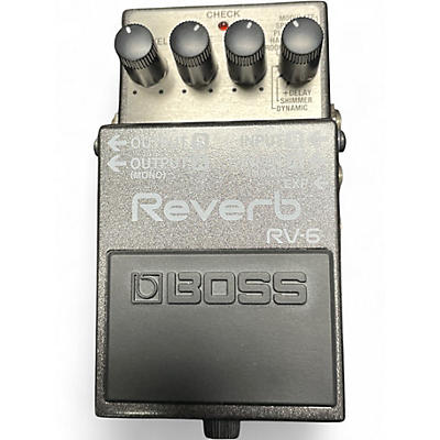 Used BOSS RV6 Digital Reverb Effect Pedal