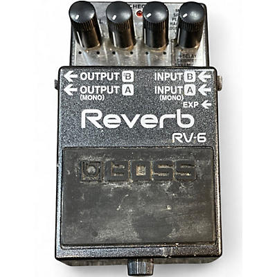 Used BOSS RV6 Digital Reverb Effect Pedal