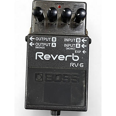 Used BOSS RV6 Digital Reverb Effect Pedal