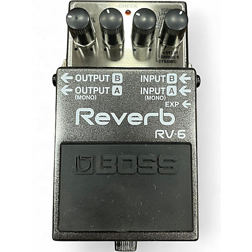 Used BOSS RV6 Digital Reverb Effect Pedal