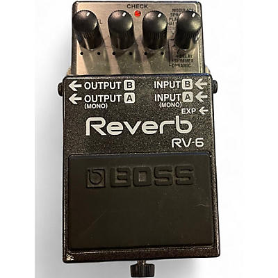 Used BOSS RV6 Digital Reverb Effect Pedal