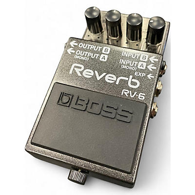 Used BOSS RV6 Digital Reverb Effect Pedal