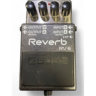 Used BOSS RV6 Digital Reverb Effect Pedal